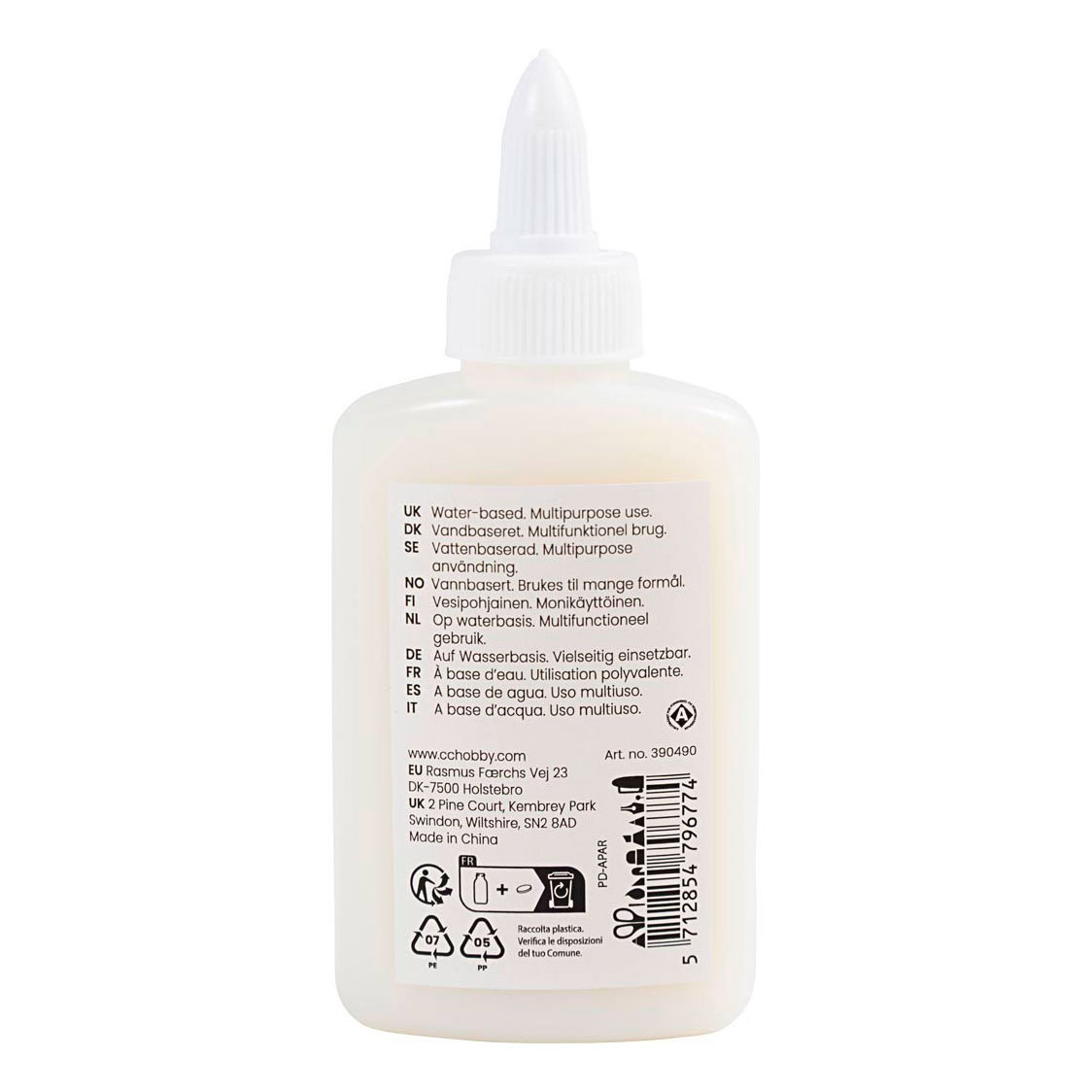 Transparante Lijm op Waterbasis - 100ml