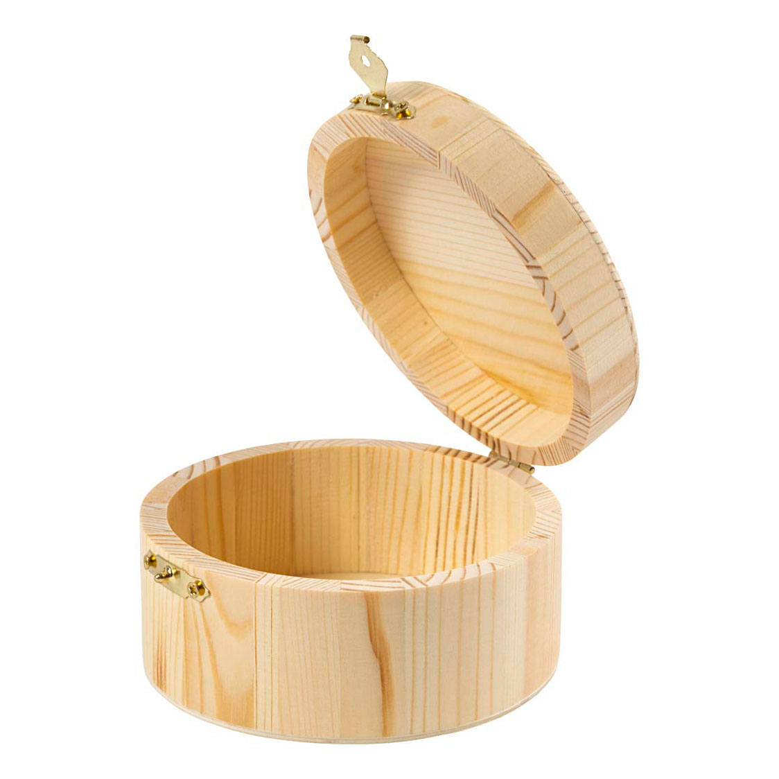 Houten Ronde Doos 6x11cm