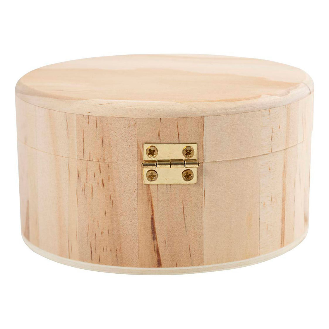 Houten Ronde Doos 6x11cm
