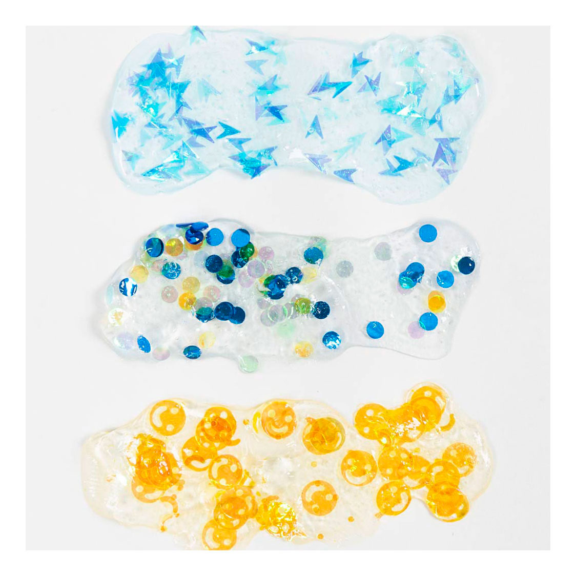 Sequin Clay Blauw/Groen - 6x60gr.