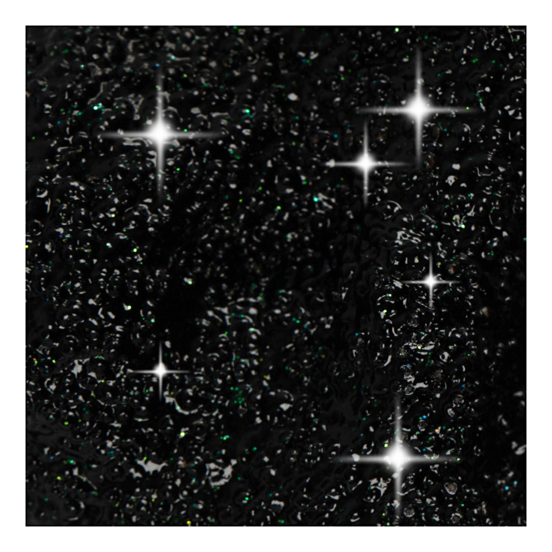 Foam Clay Glitter 35gr - Zwart