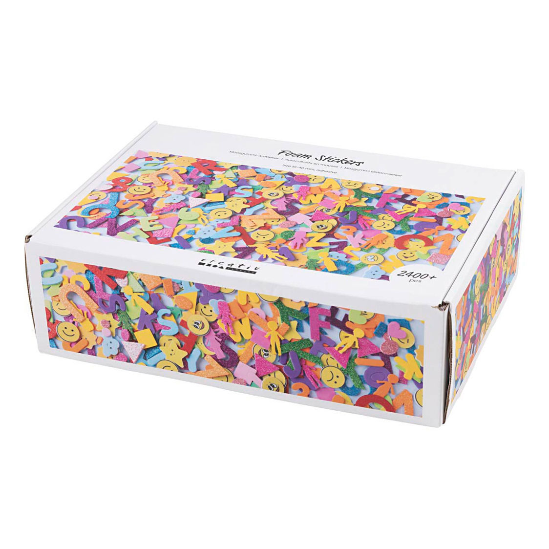Foam Stickers Vormen - 2400+st.