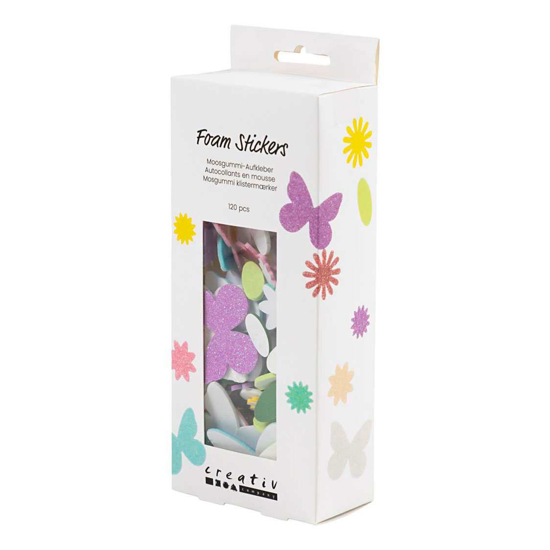 Foam Stickers Figuren - 120st.