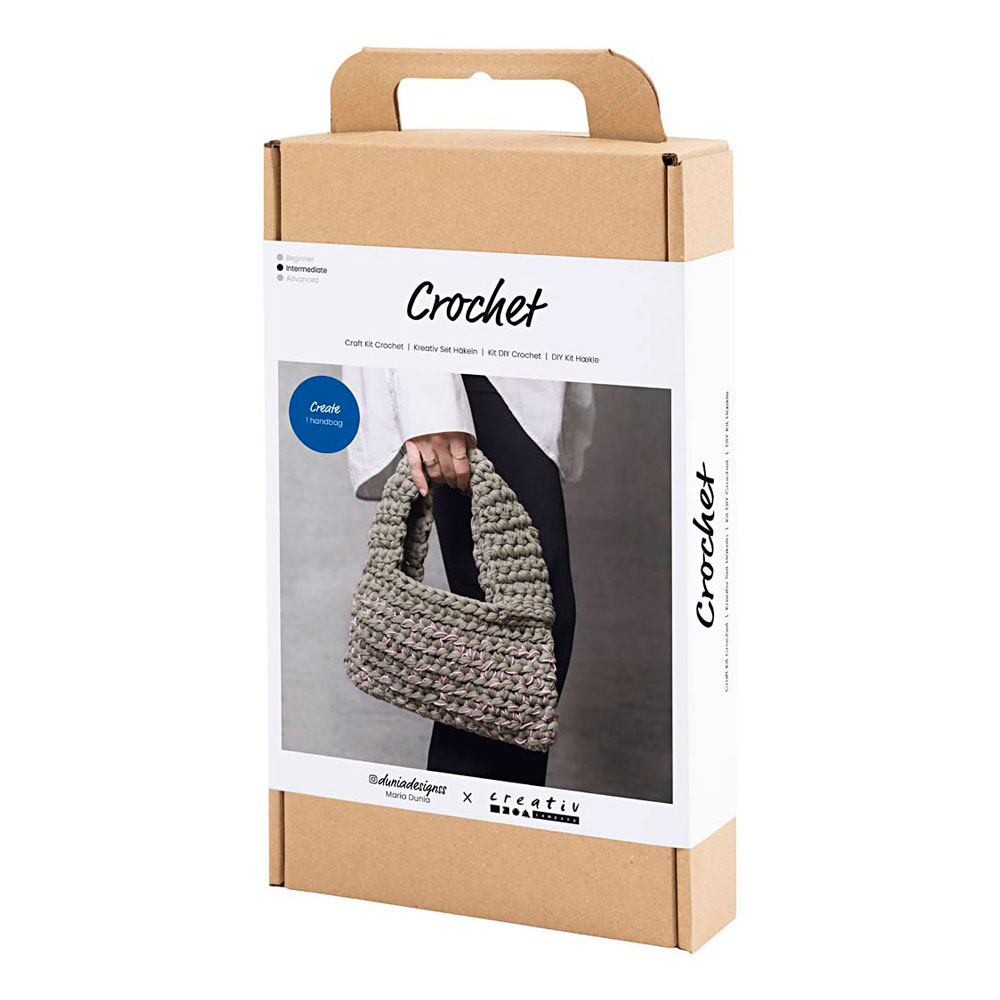 Hobbyset Haken Stoere Tas Olijfgroen