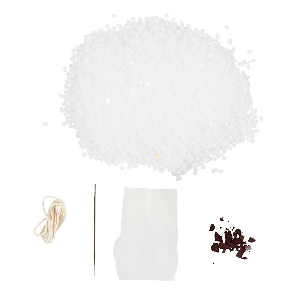 Hobbyset Kaarsen Maken Kerstman - 4 Kaarsen
