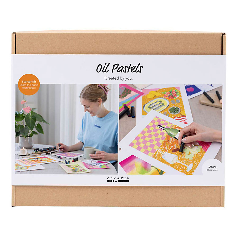 Starter Hobbyset Oliepastel - 12 Technieken