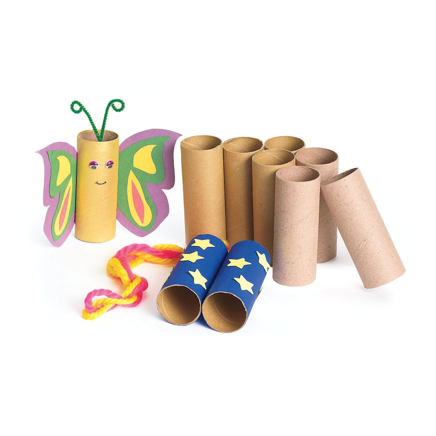 Colorations - Rouleaux de papier toilette recyclés, 24 pcs.