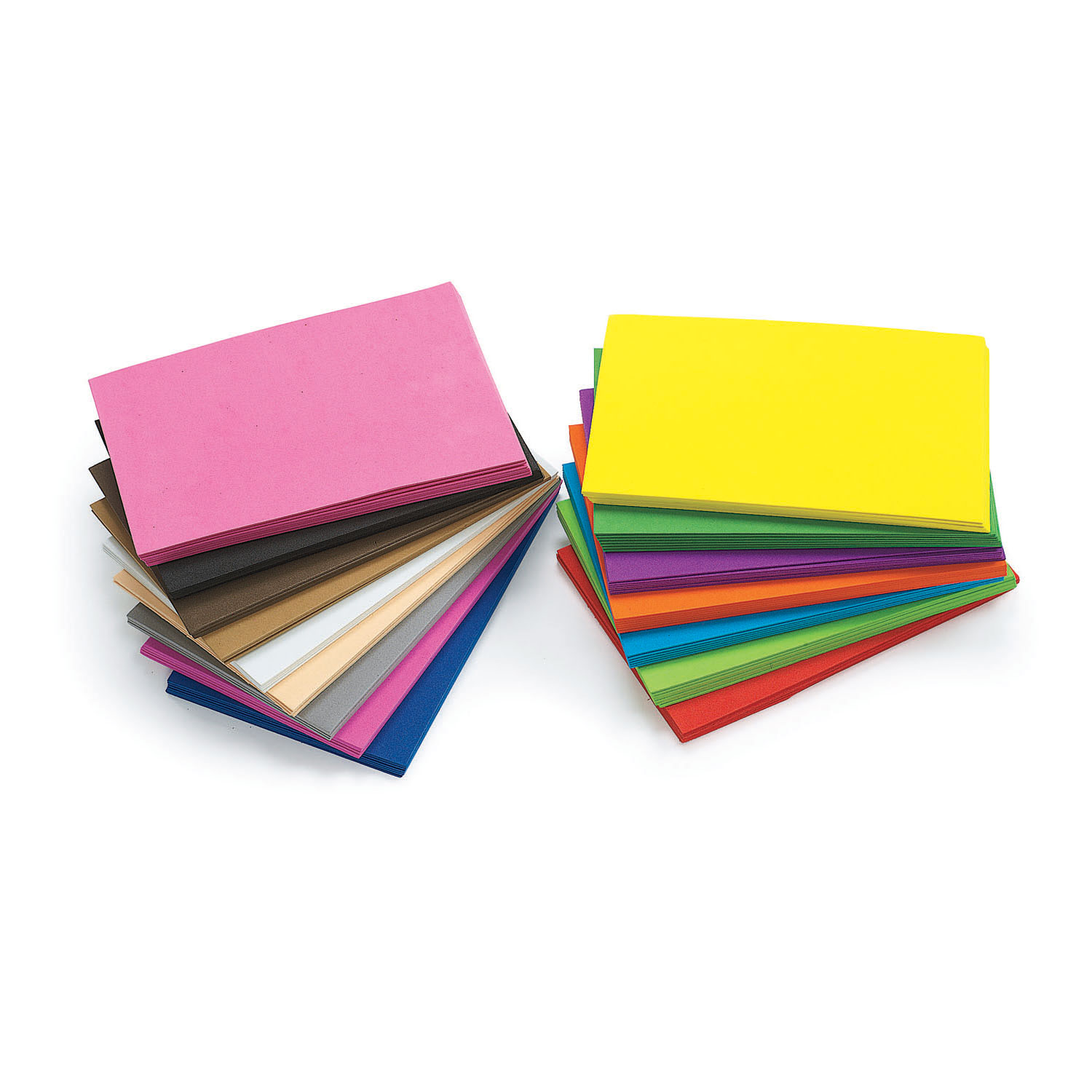 Colorations - Super pack de papier mousse, 100 feuilles (16 couleurs)