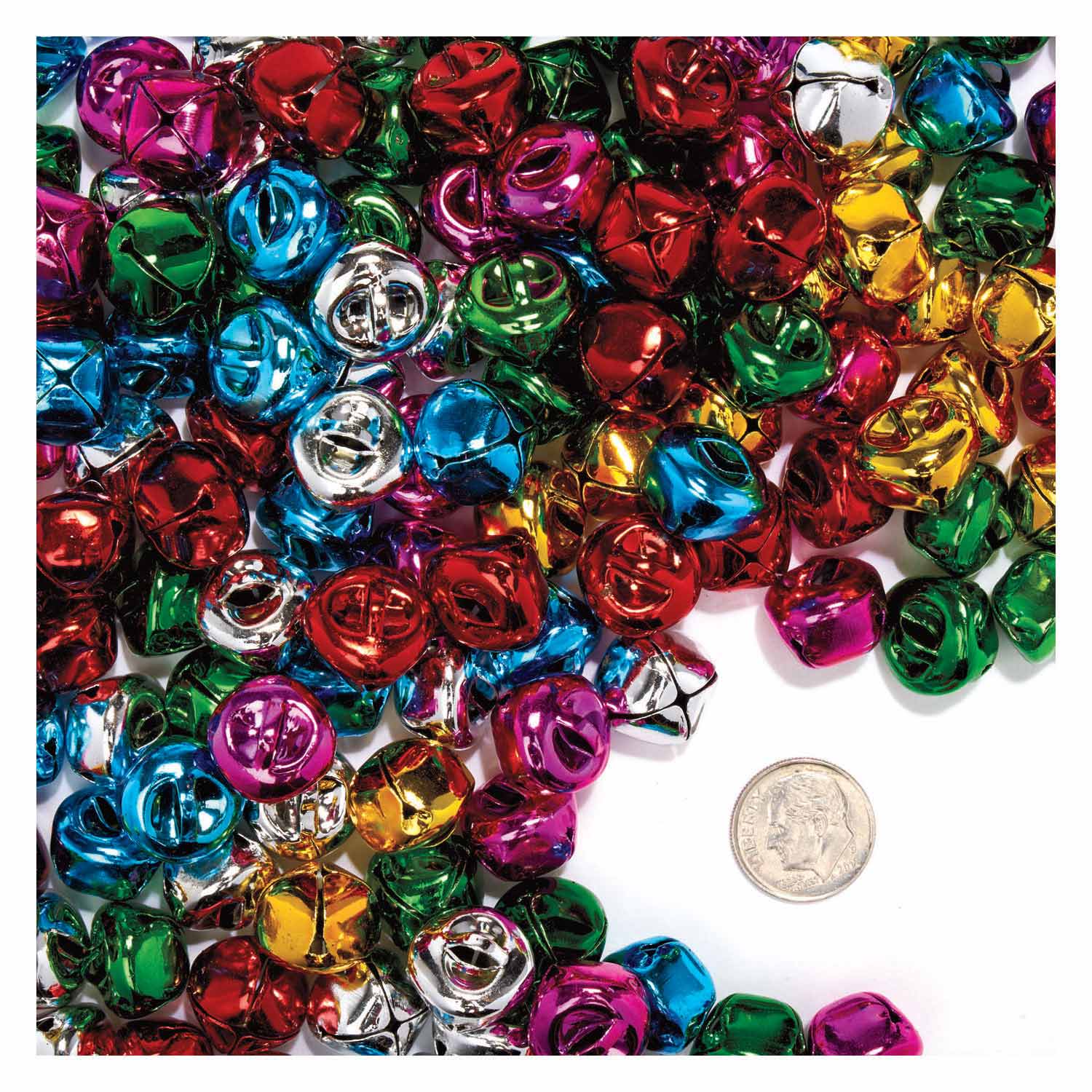 Colorations - Cloches artisanales colorées, 200pcs.