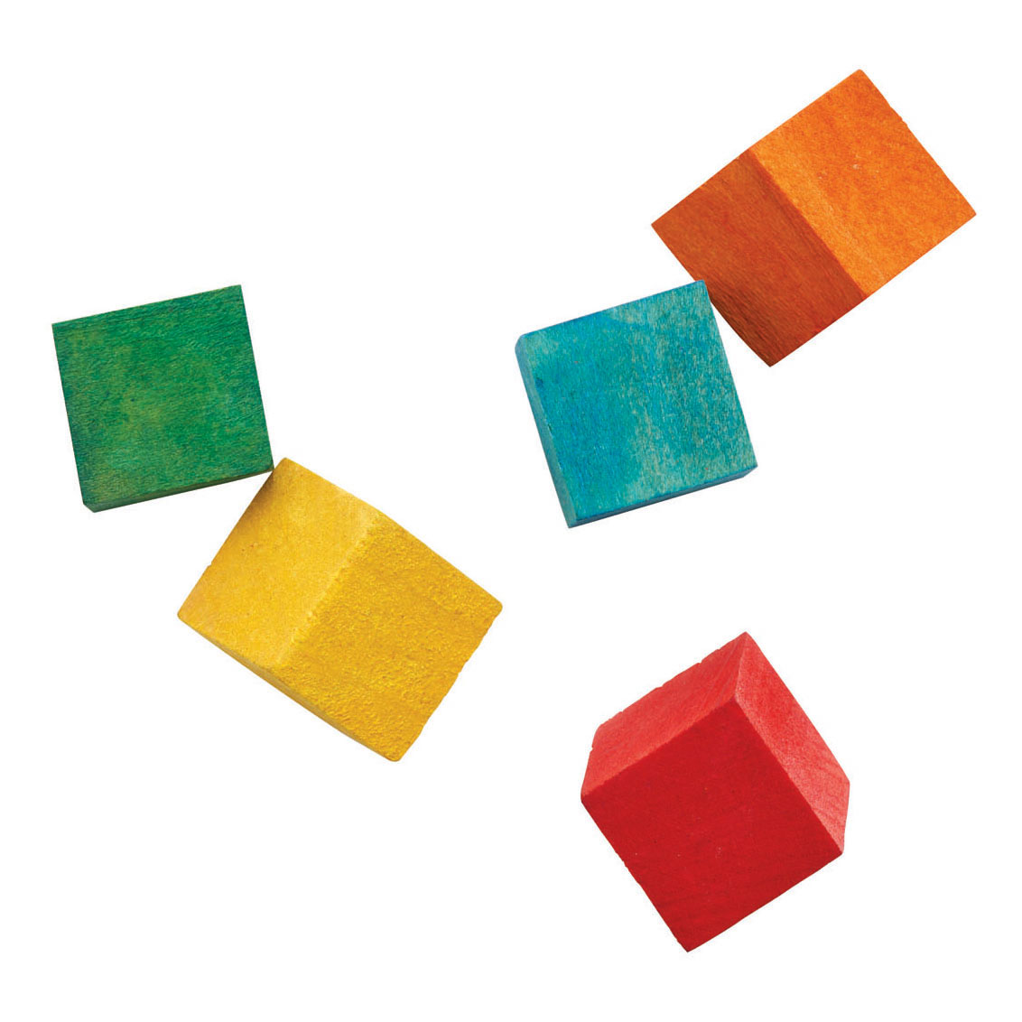 Colorations - Blocs de cubes en bois colorés, 196e.