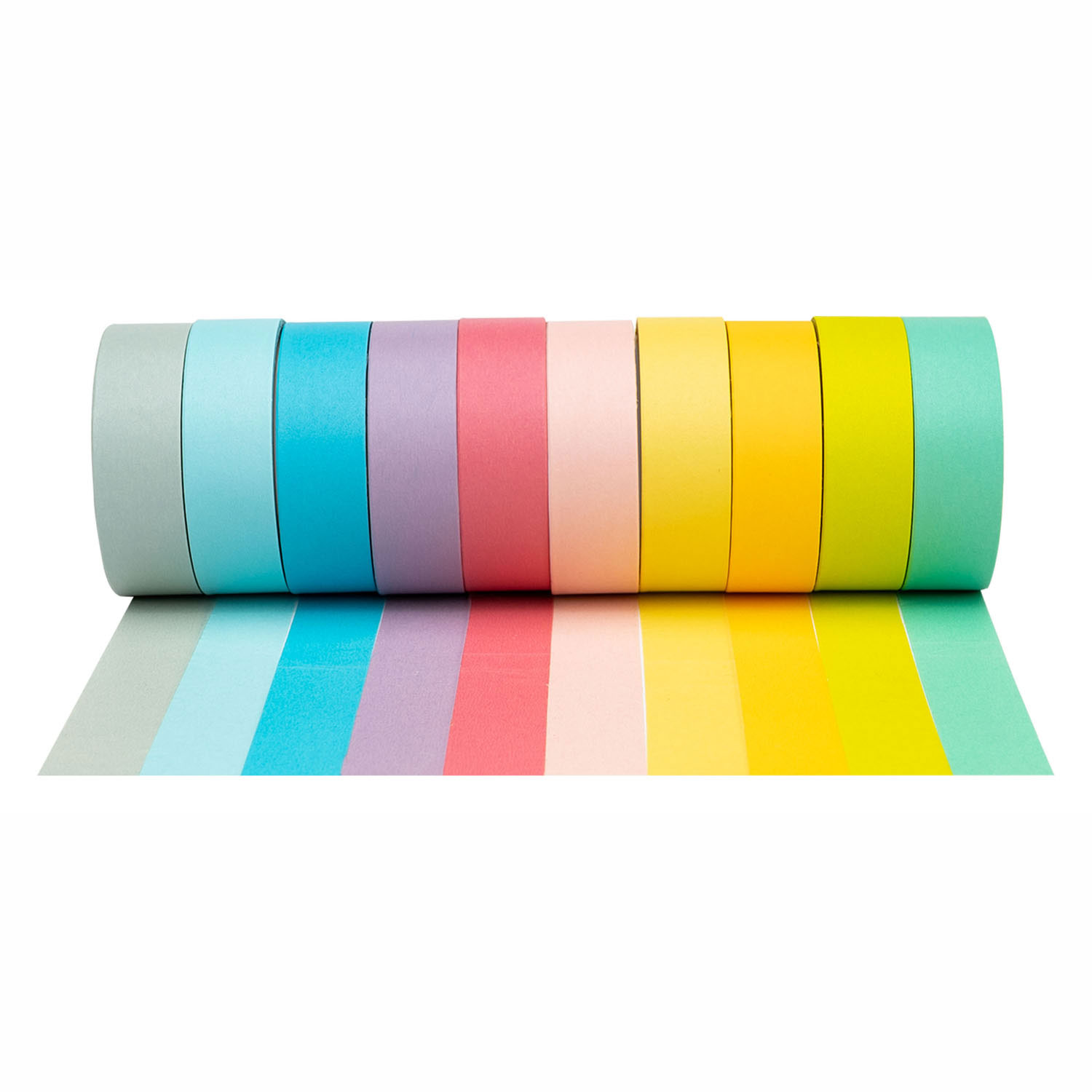Colorations Washi Tape Pastel Kleuren, Set van 10