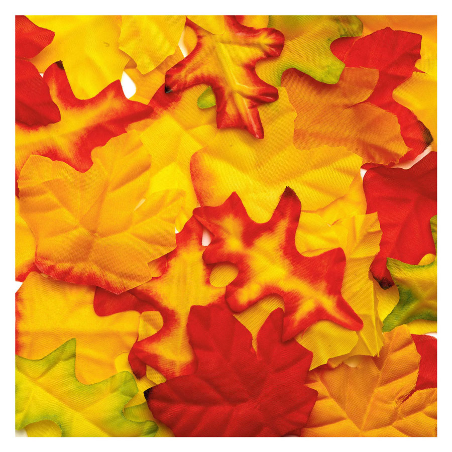 Colorations - Feuilles d'automne en tissu, 200pcs.