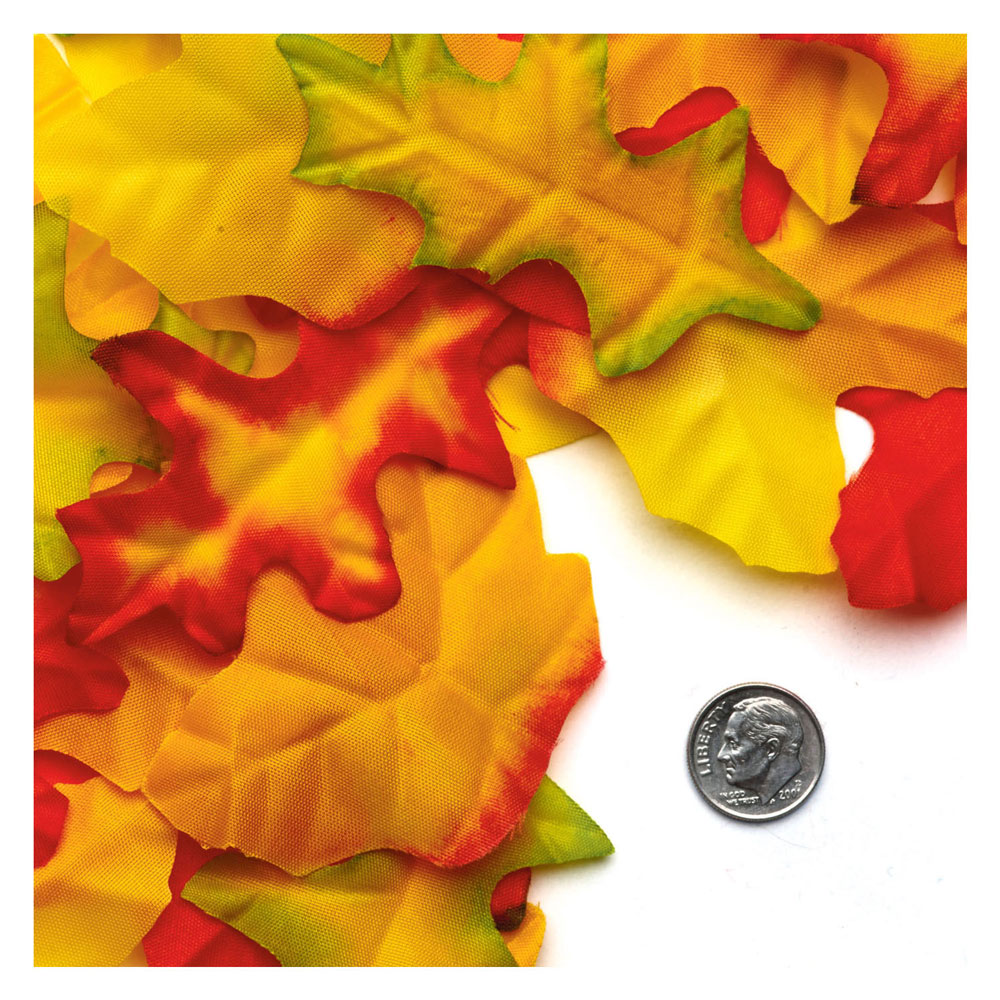 Colorations - Feuilles d'automne en tissu, 200pcs.