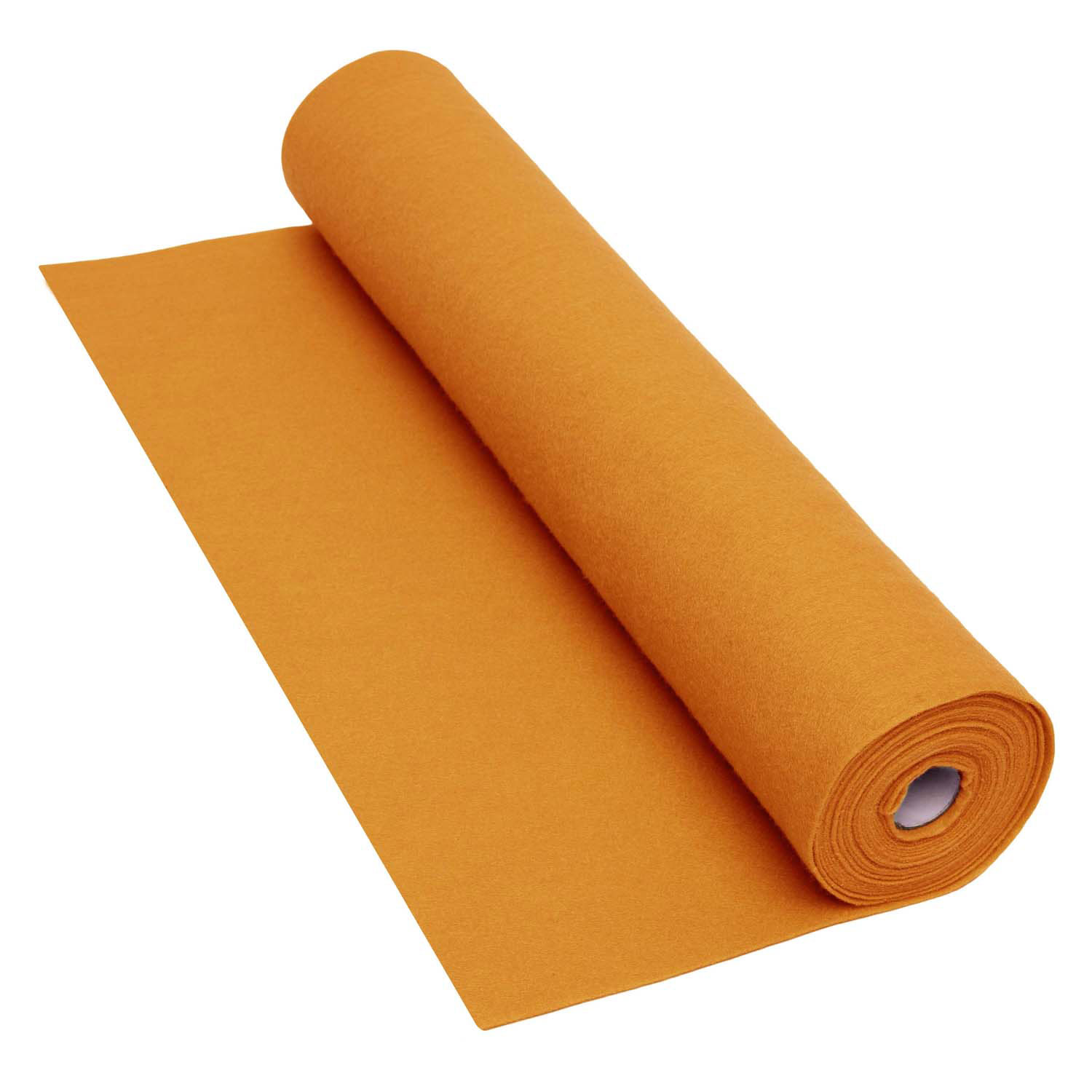 Colorations - Rouleau de Feutrine Orange - 160 g/m², 5 m x 45 cm