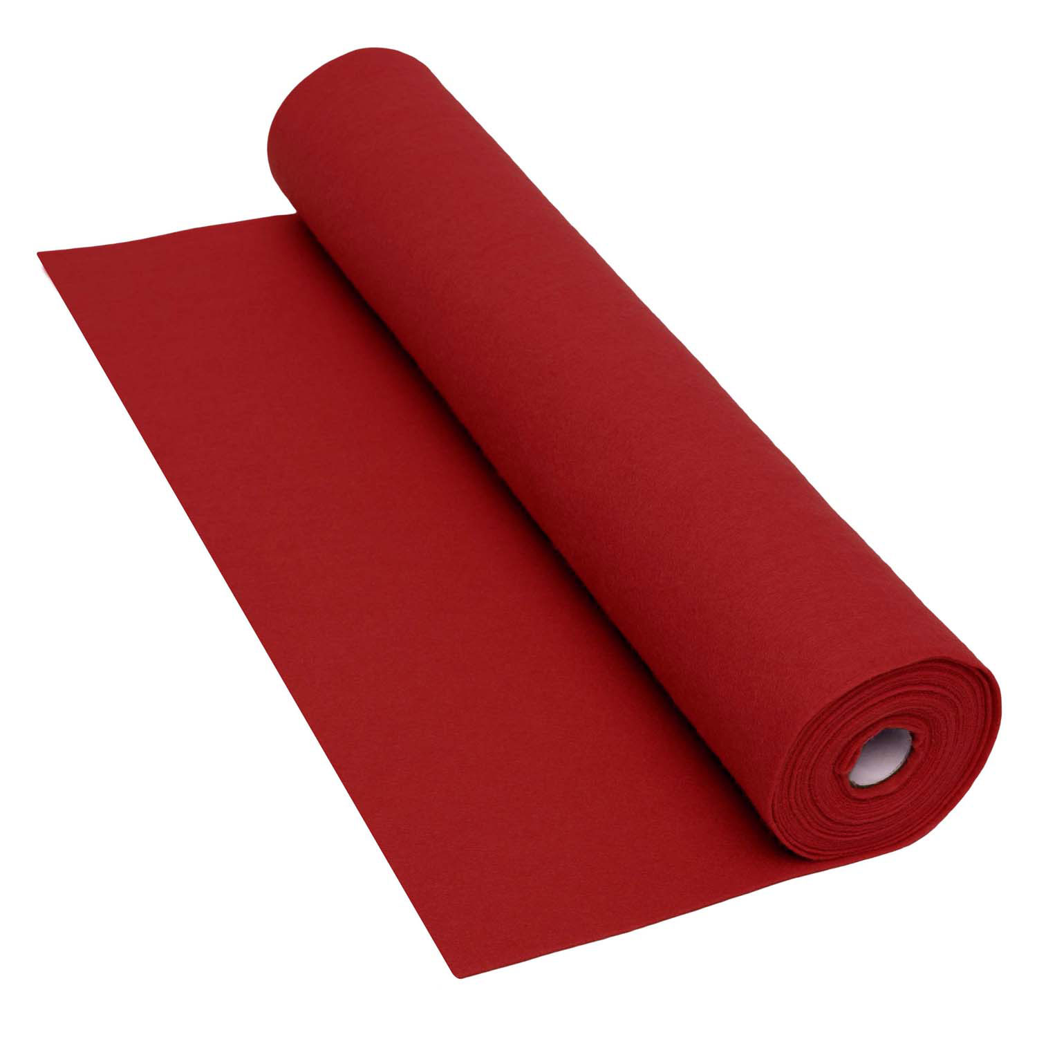 Colorations - Rouleau de Feutrine Rouge - 160 g/m², 5 m x 45 cm