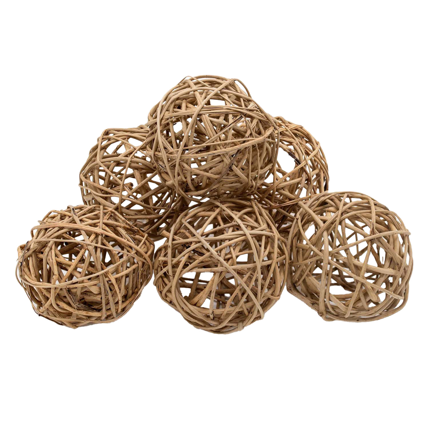Grandes boules de Lata, 6 pièces.