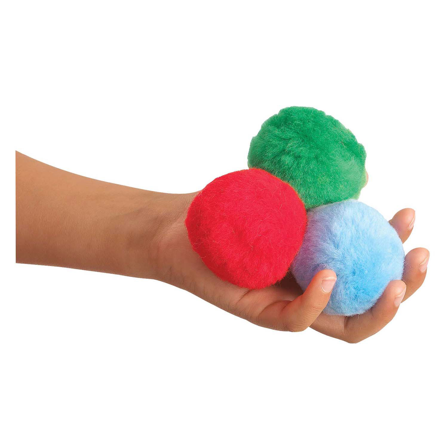 Colorations - Gekleurde Pompons 5cm, 50st.