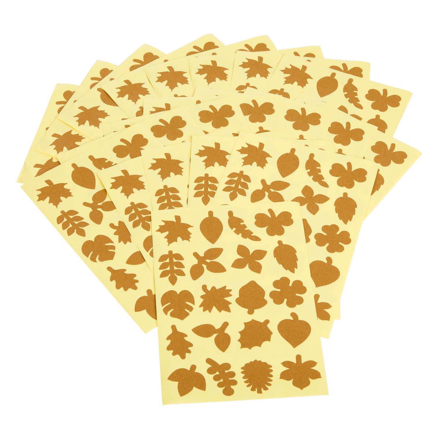 Colorations - Botanisch Knutselstickers, 400st.