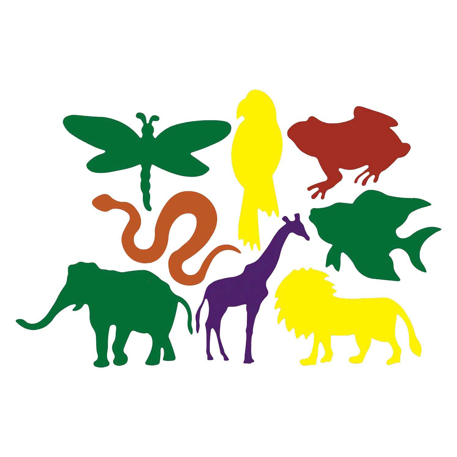 Colorations - Krasfiguren Dierenvormen - 48dlg.