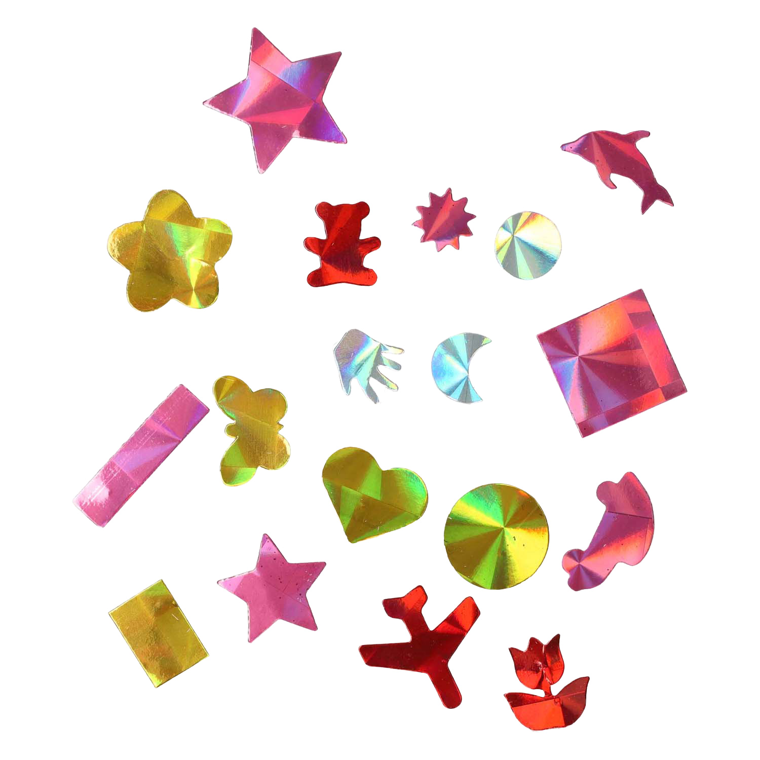 Colorations - Glimmende Vormen Set - 2000st.