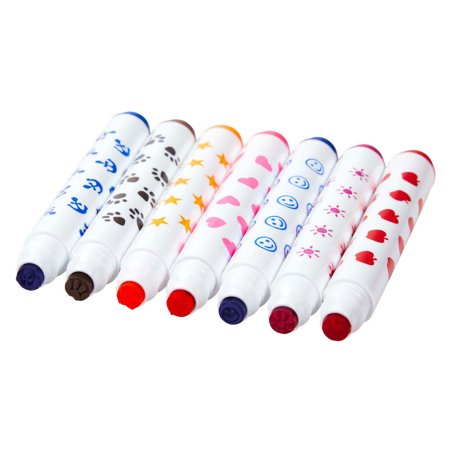 Colorations - Marqueurs pour tampons lavables, 44 pièces.