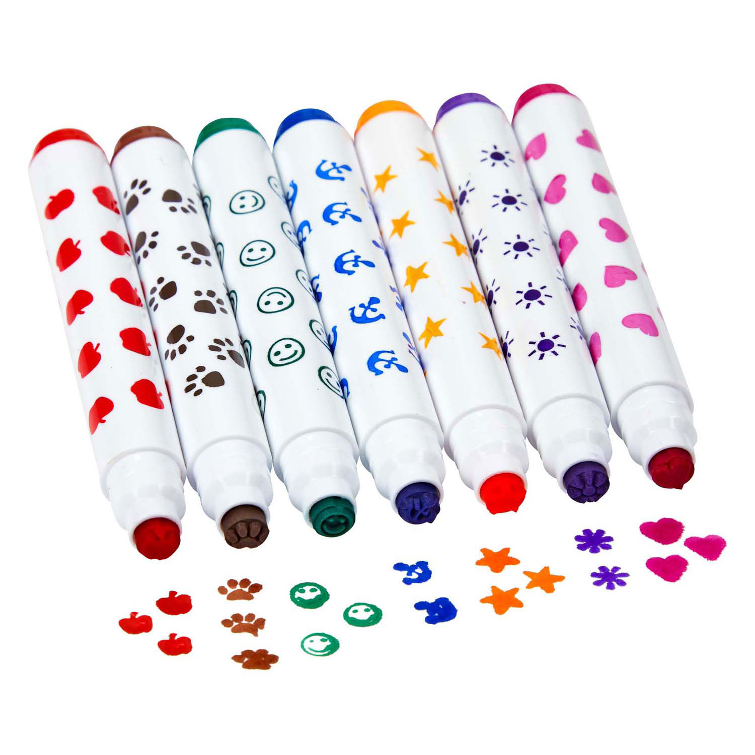 Colorations - Marqueurs pour tampons lavables, 44 pièces.