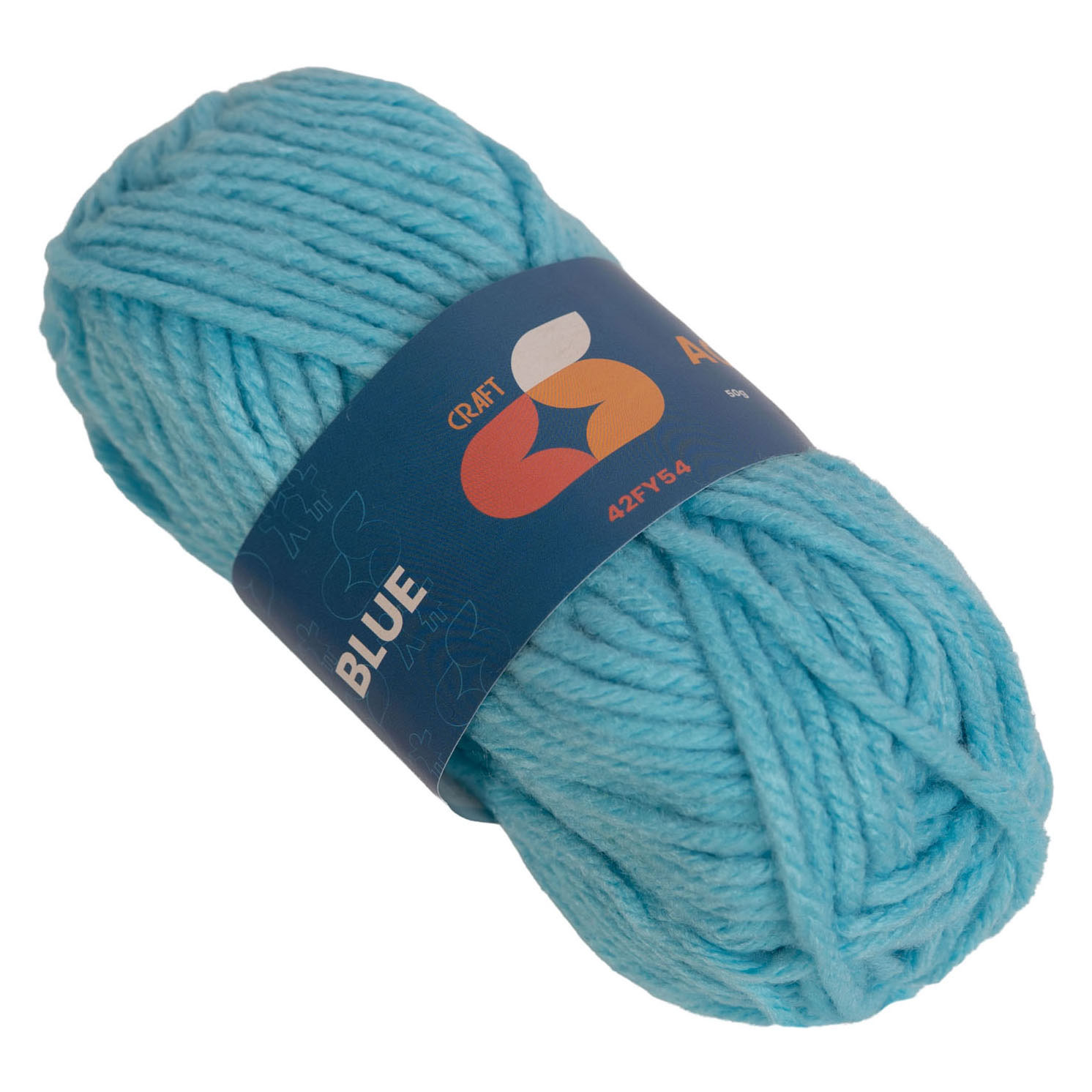 Colorations - Acrylgaren 4 mm - 50gr - Lichtblauw