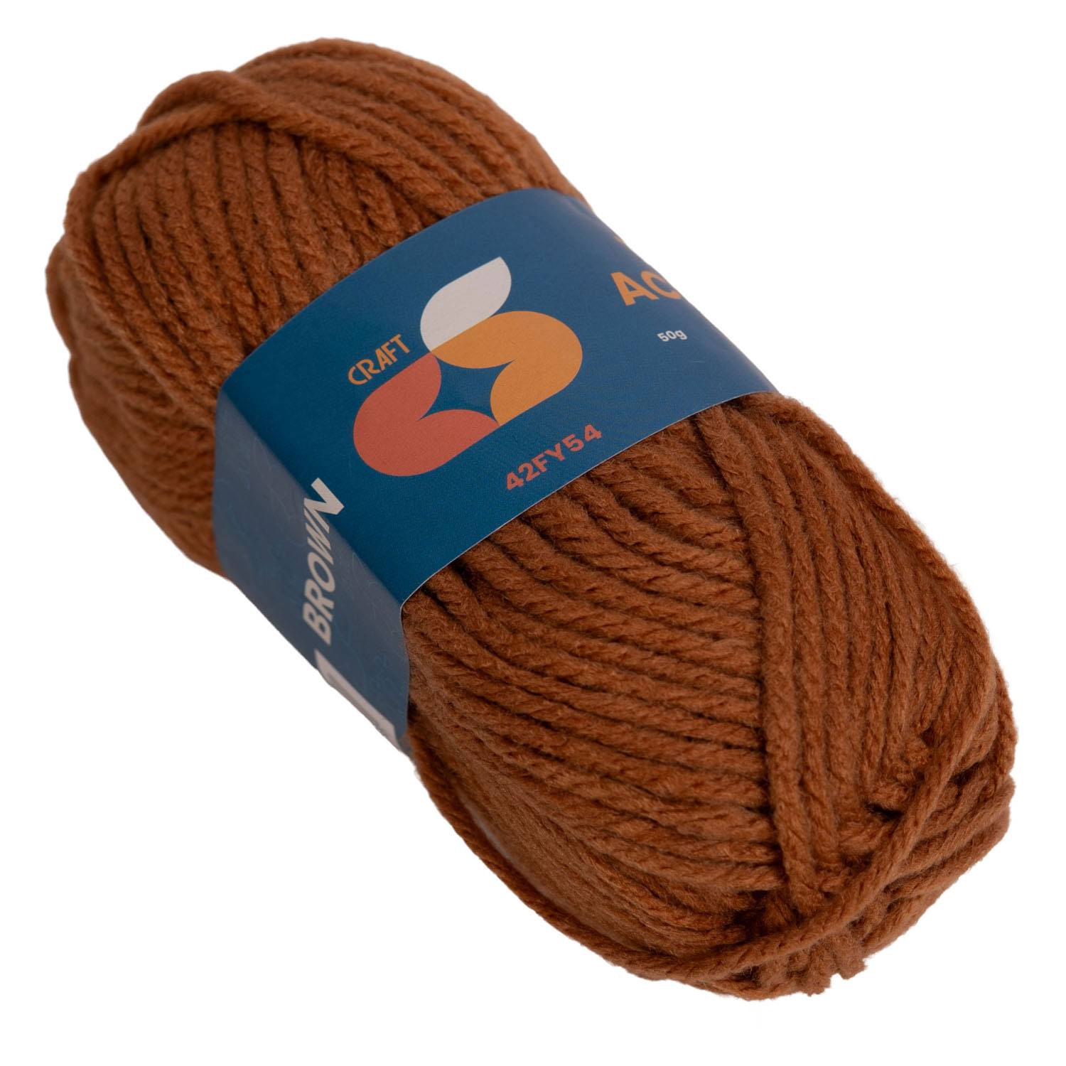 Colorations - Acrylgarène 4 mm - 50gr - Bruin