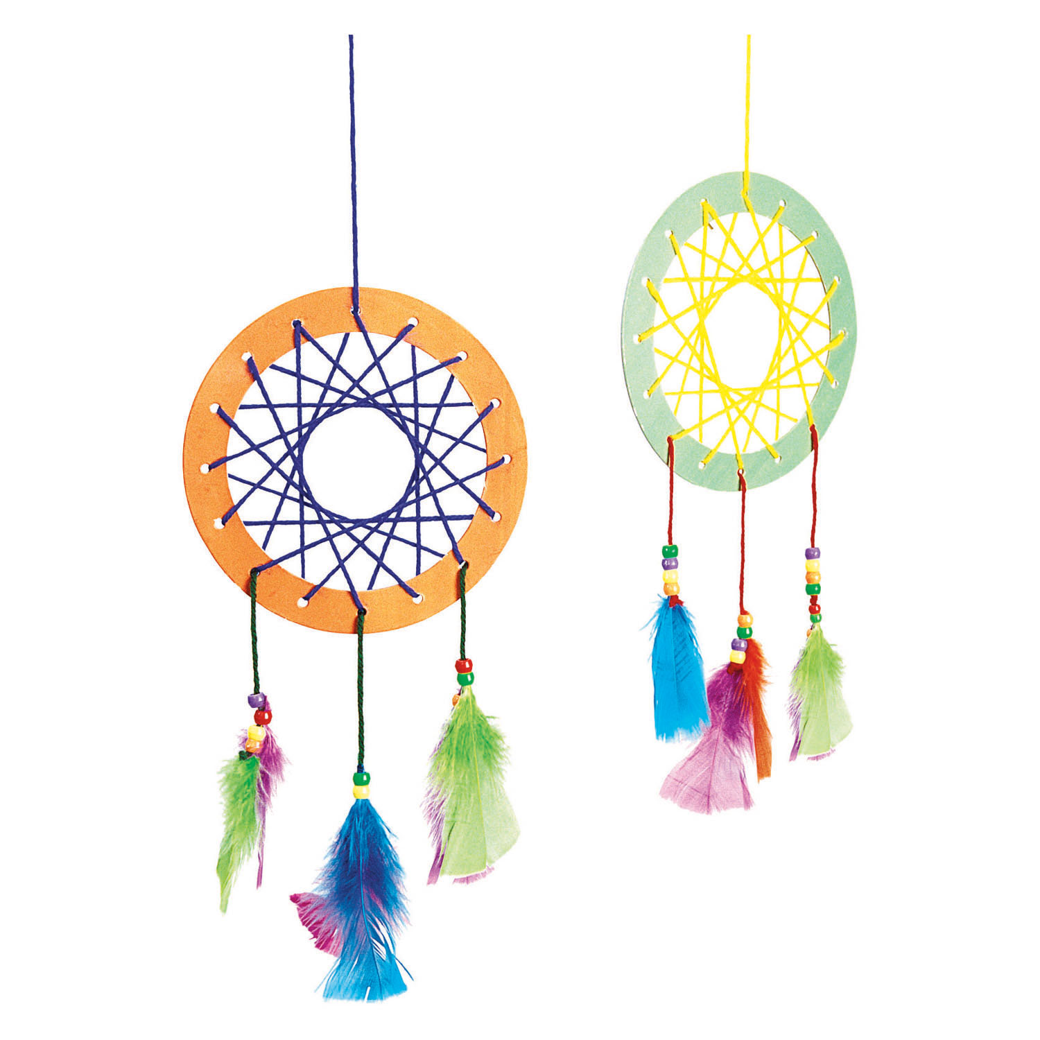 Colorations - Knutselset Kleurrijke Dromenvangers - Set van 12