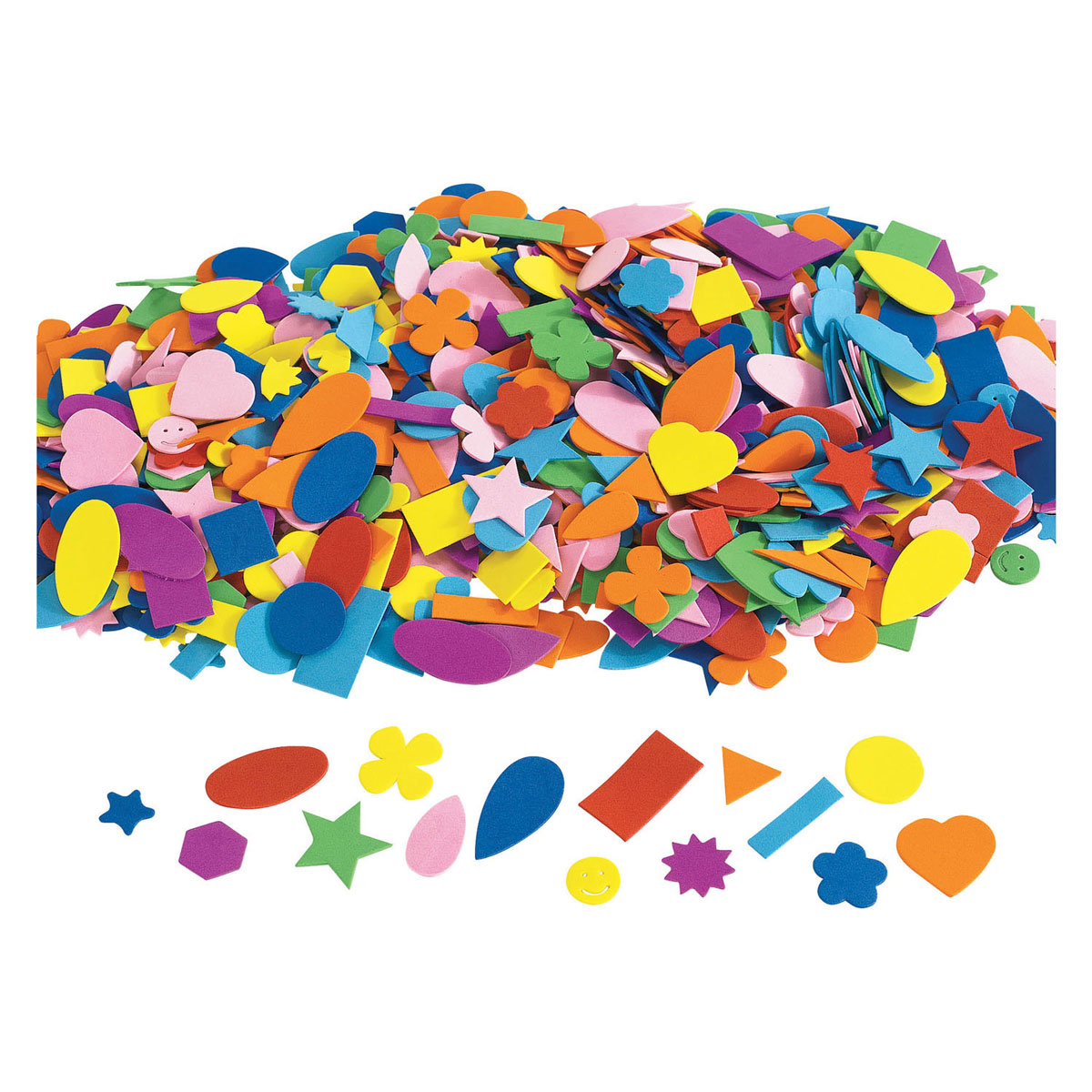 Colorations - Foam Knutselvormpjes - 227gr.