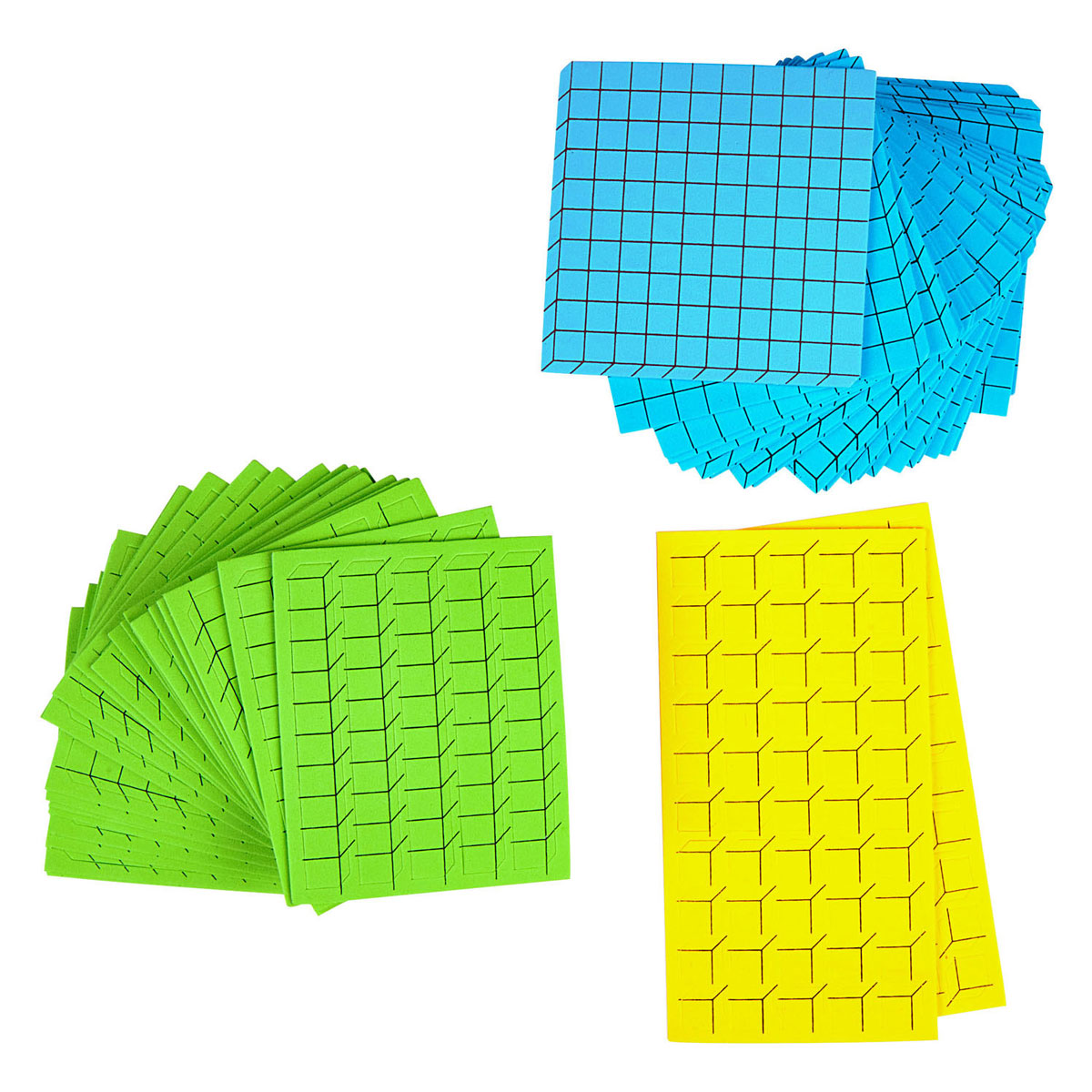 Colorations - Foam Rekenstickers - 300st. 