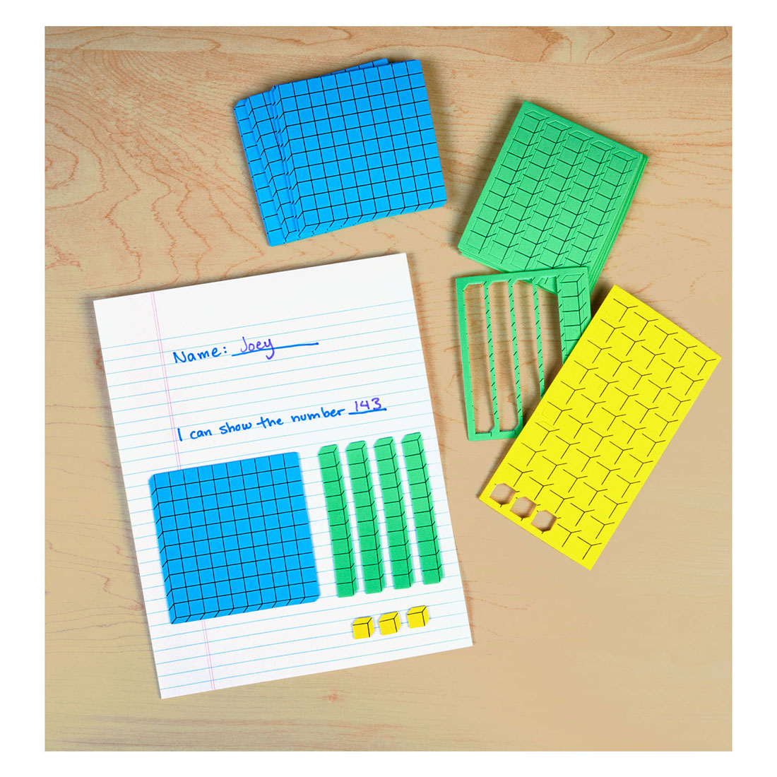 Colorations - Foam Rekenstickers - 300st. 