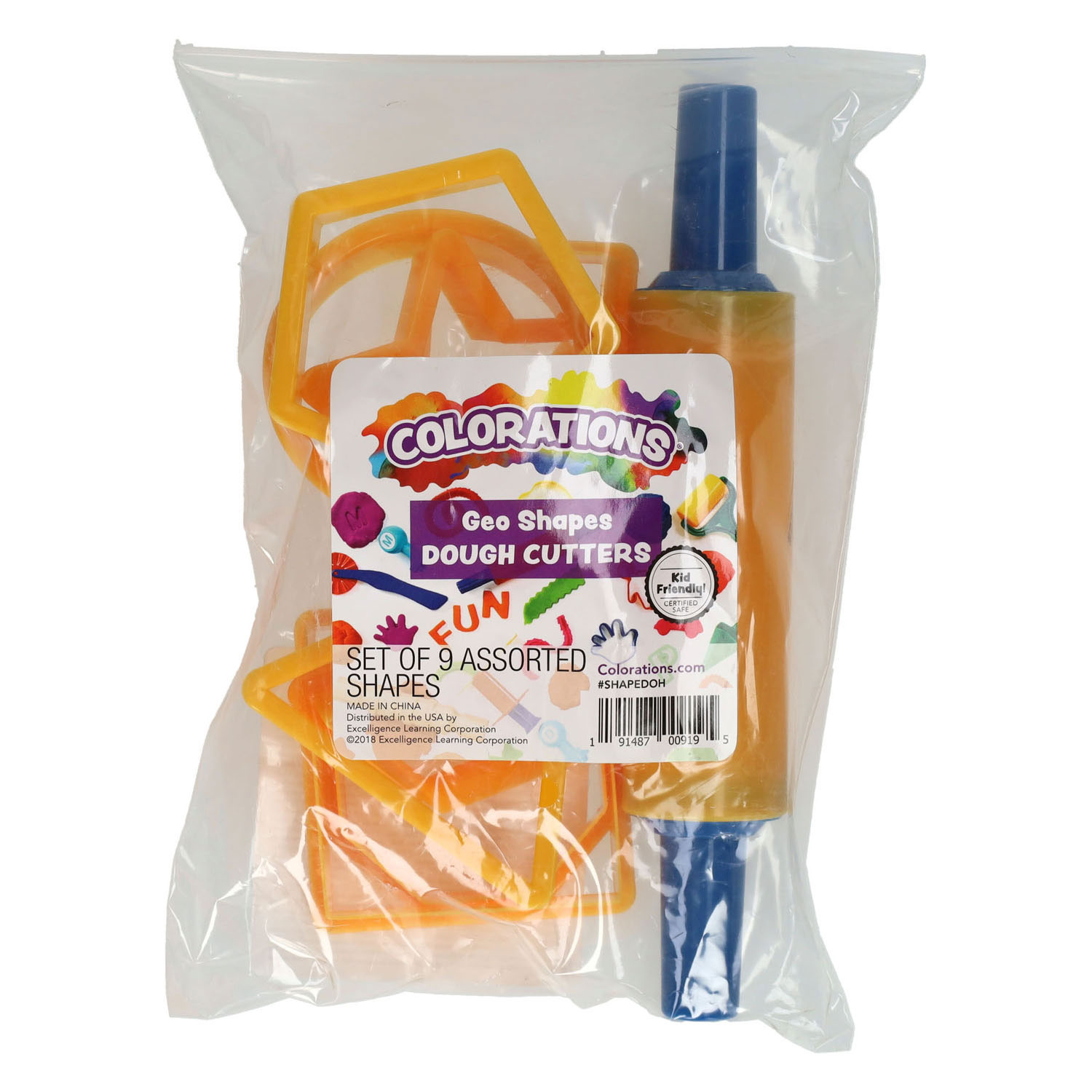 Colorations - Klei Uitstekers Set - 9dlg.
