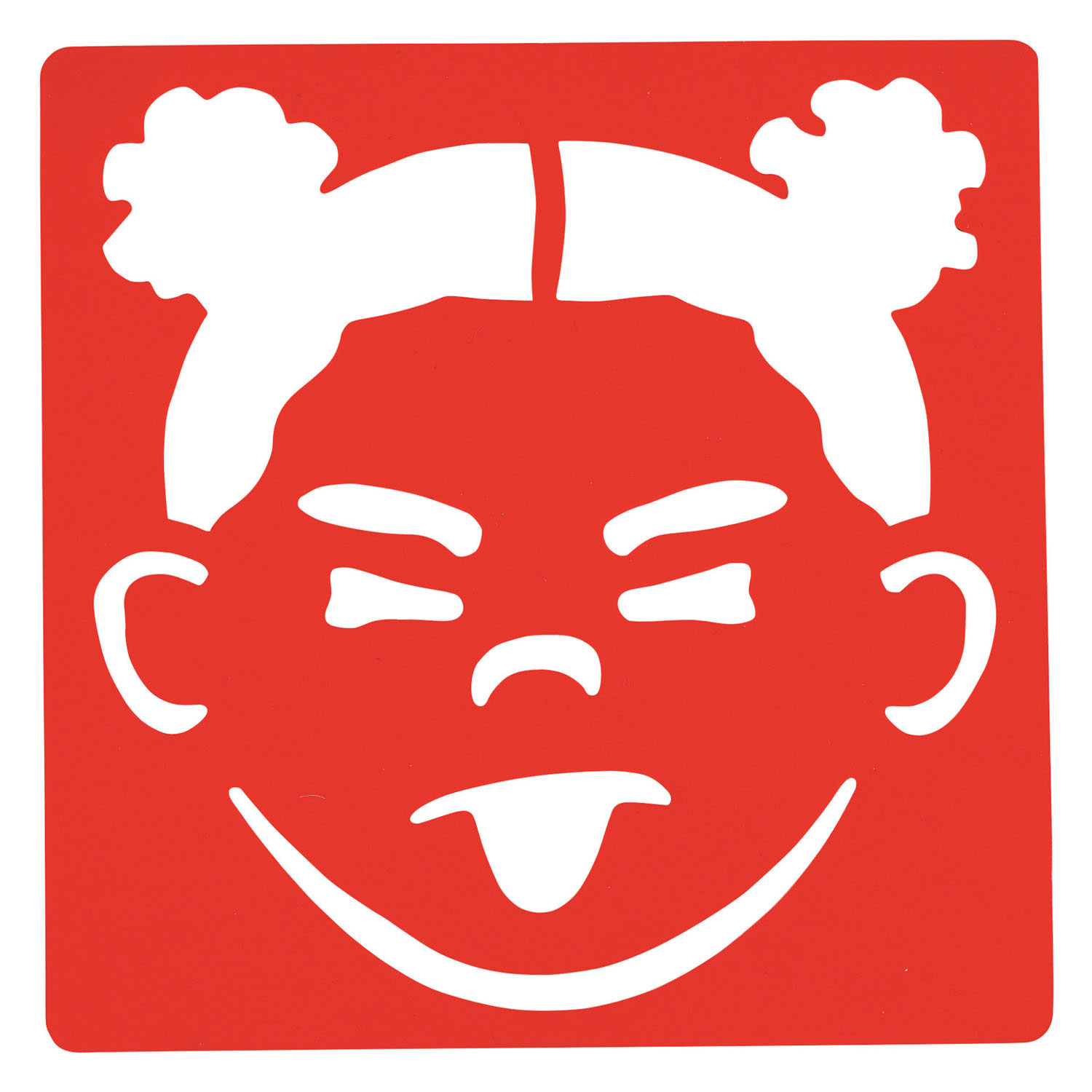 Colorations - Pochoirs d'émotions réutilisables - 6 pièces.