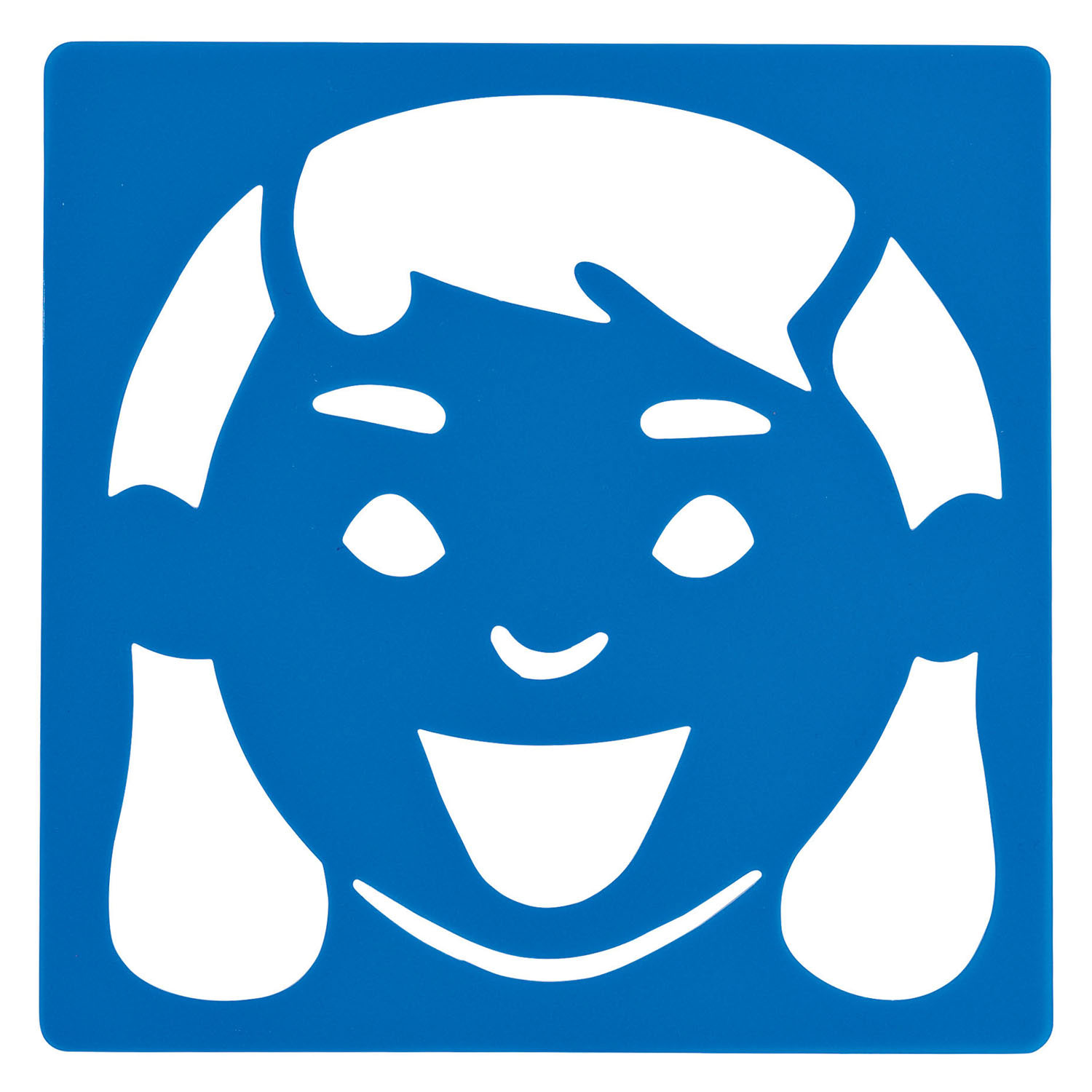 Colorations - Pochoirs d'émotions réutilisables - 6 pièces.