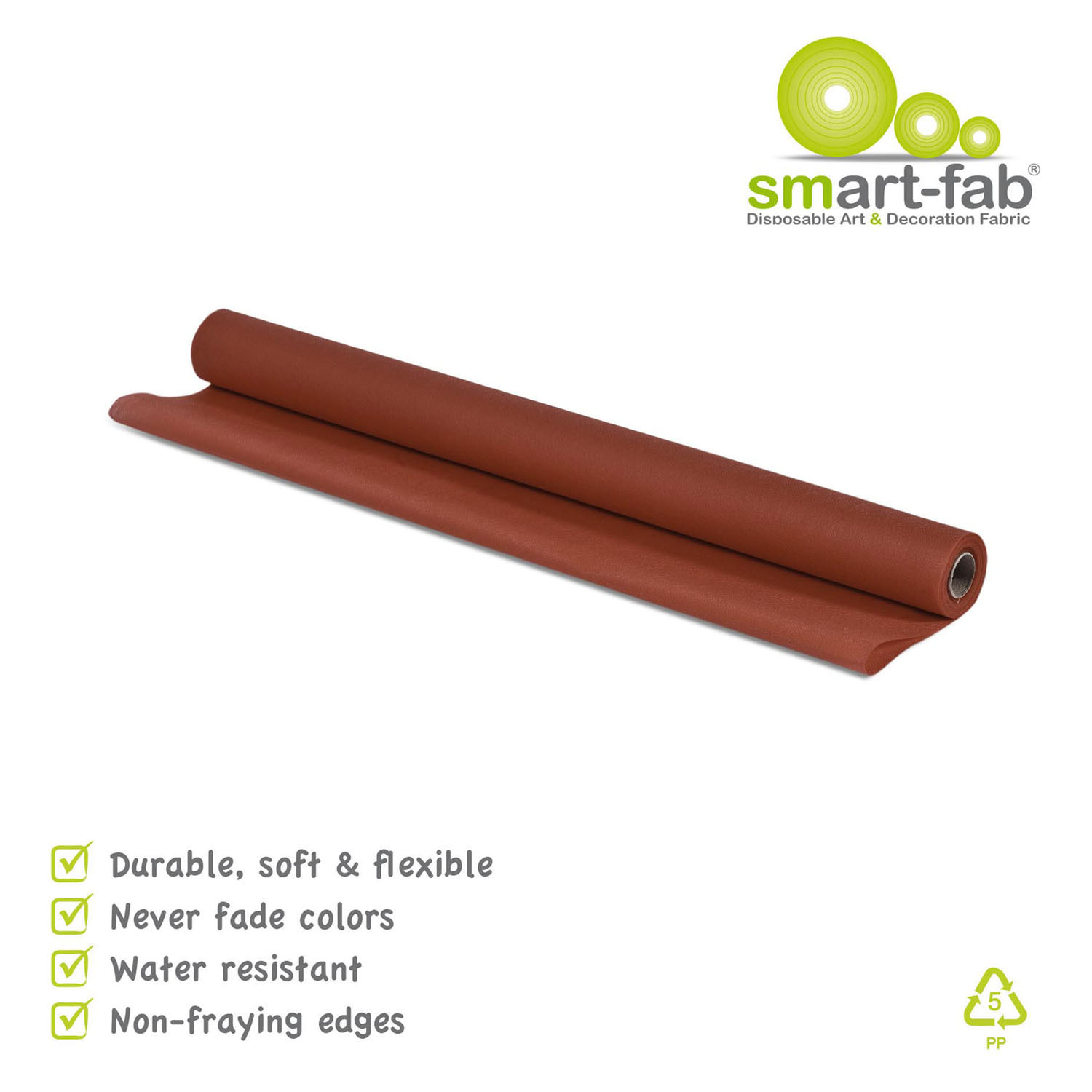 Smart Fab Rolle 0,61 x 5,5 m - Braun