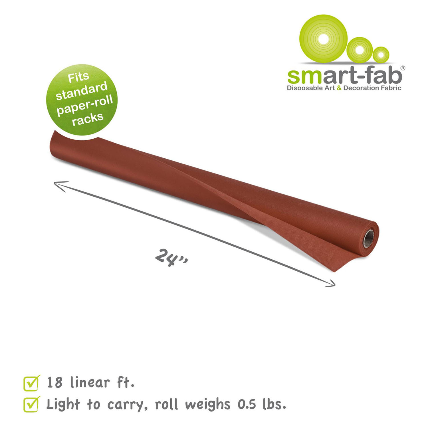 Smart Fab Rolle 0,61 x 5,5 m - Braun