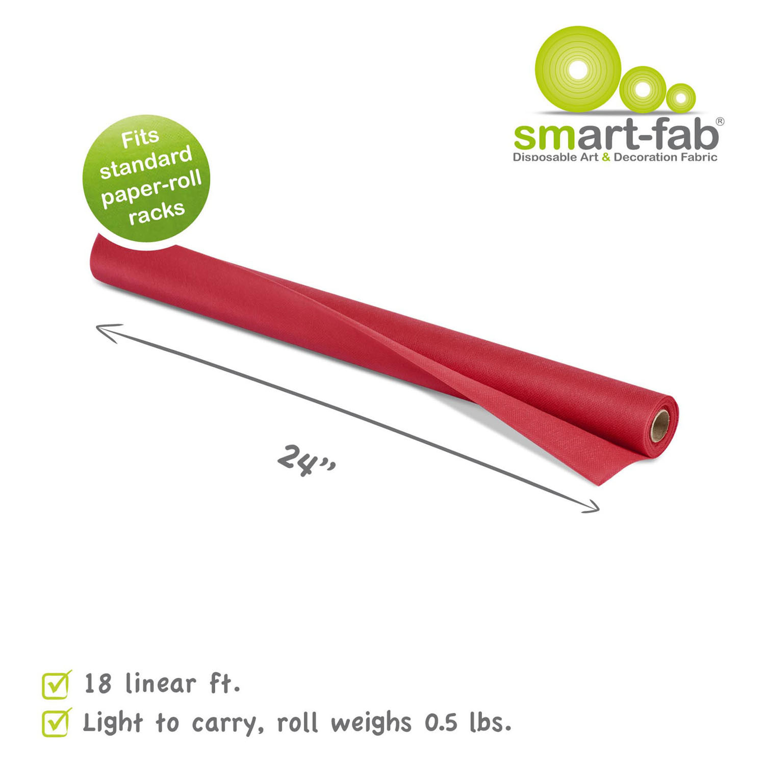Smart Fab Rol 0,61 x 5,5 m - Rood