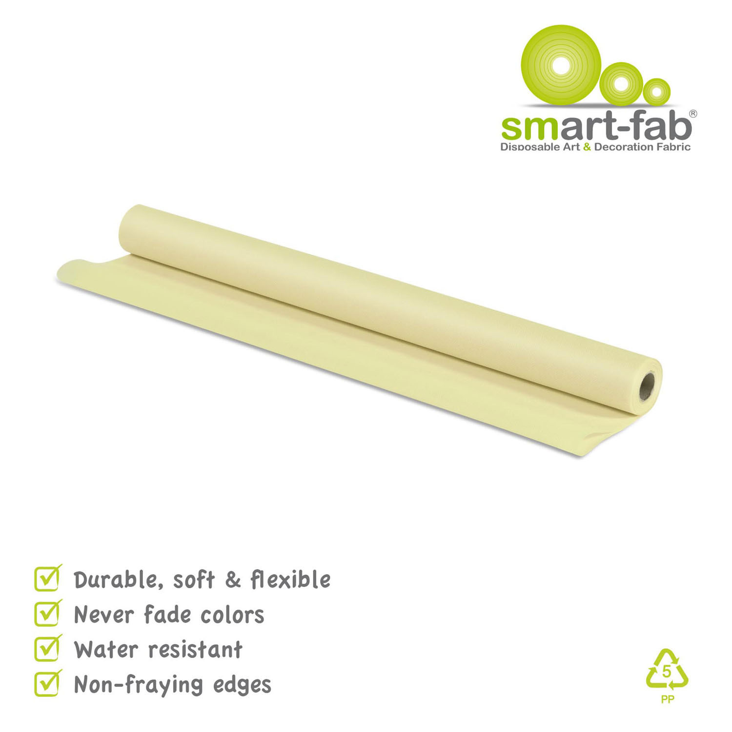 Smart Fab Rol 0,61 x 5,5 m - Creme
