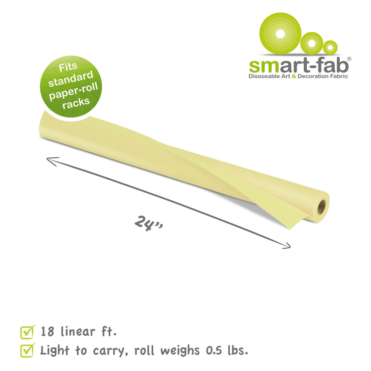 Smart Fab Rol 0,61 x 5,5 m - Creme
