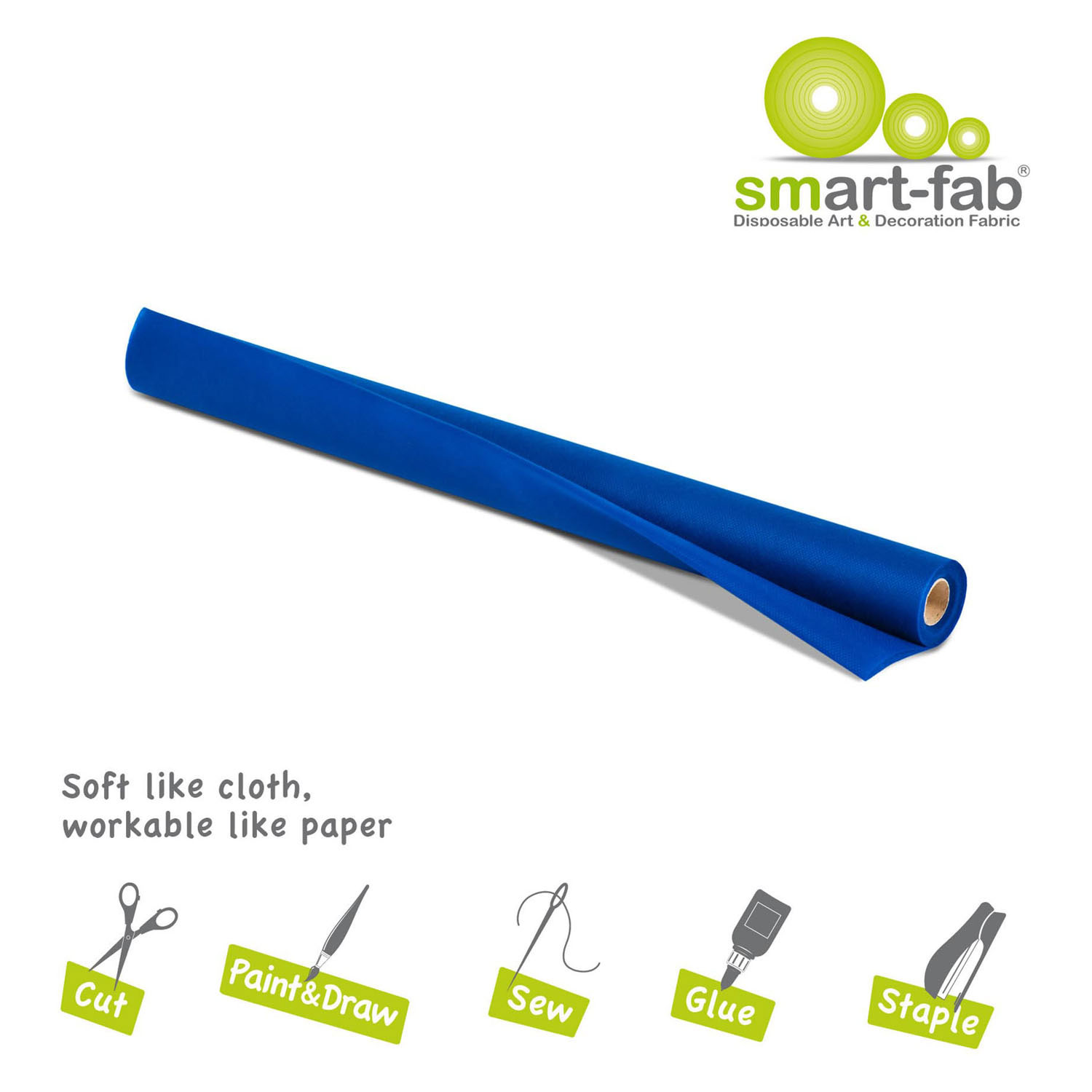 Smart Fab Rolle 0,61 x 5,5 m - Dunkelblau