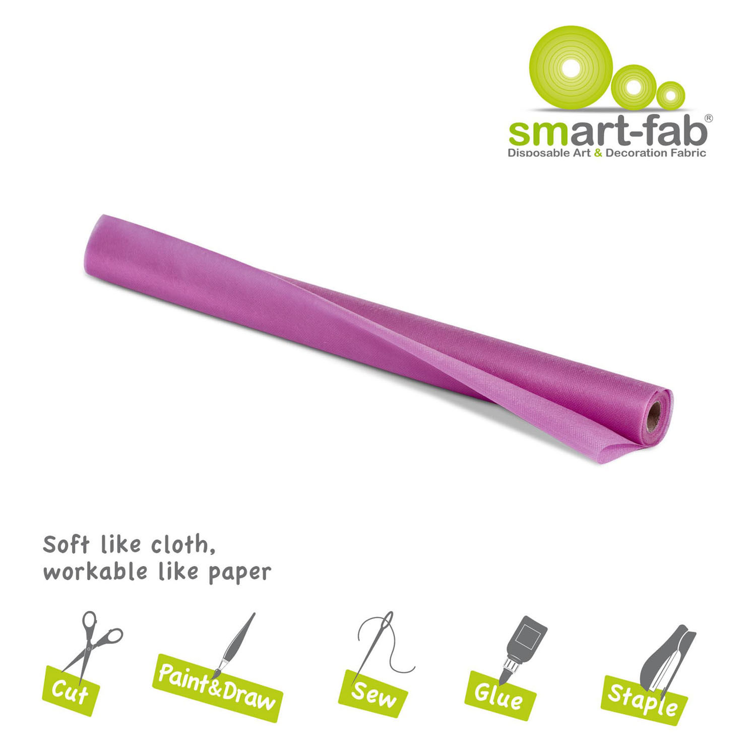 Smart Fab Rolle 0,61 x 5,5 m - Lila