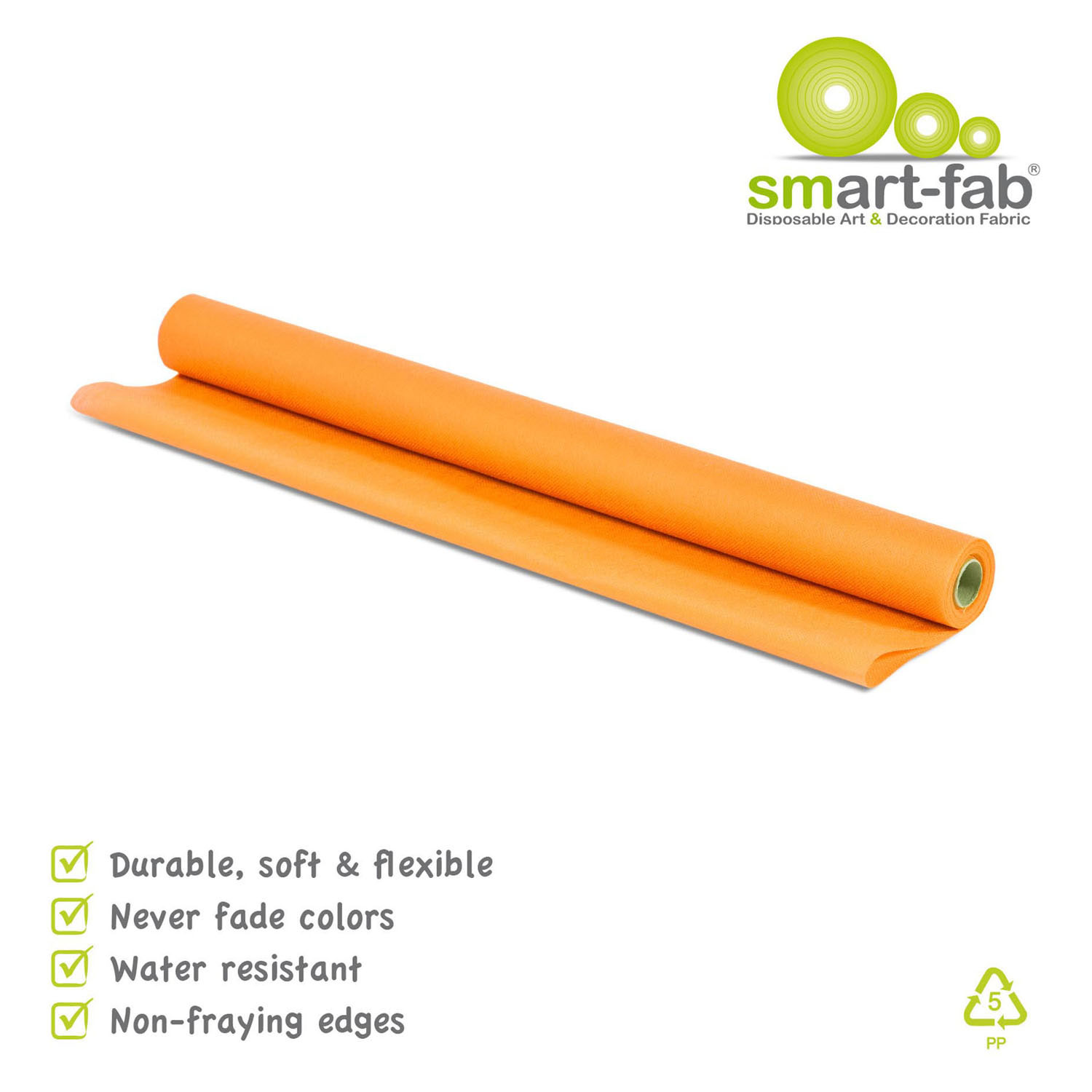 Rouleau Smart Fab 0,61 x 5,5 m - Orange