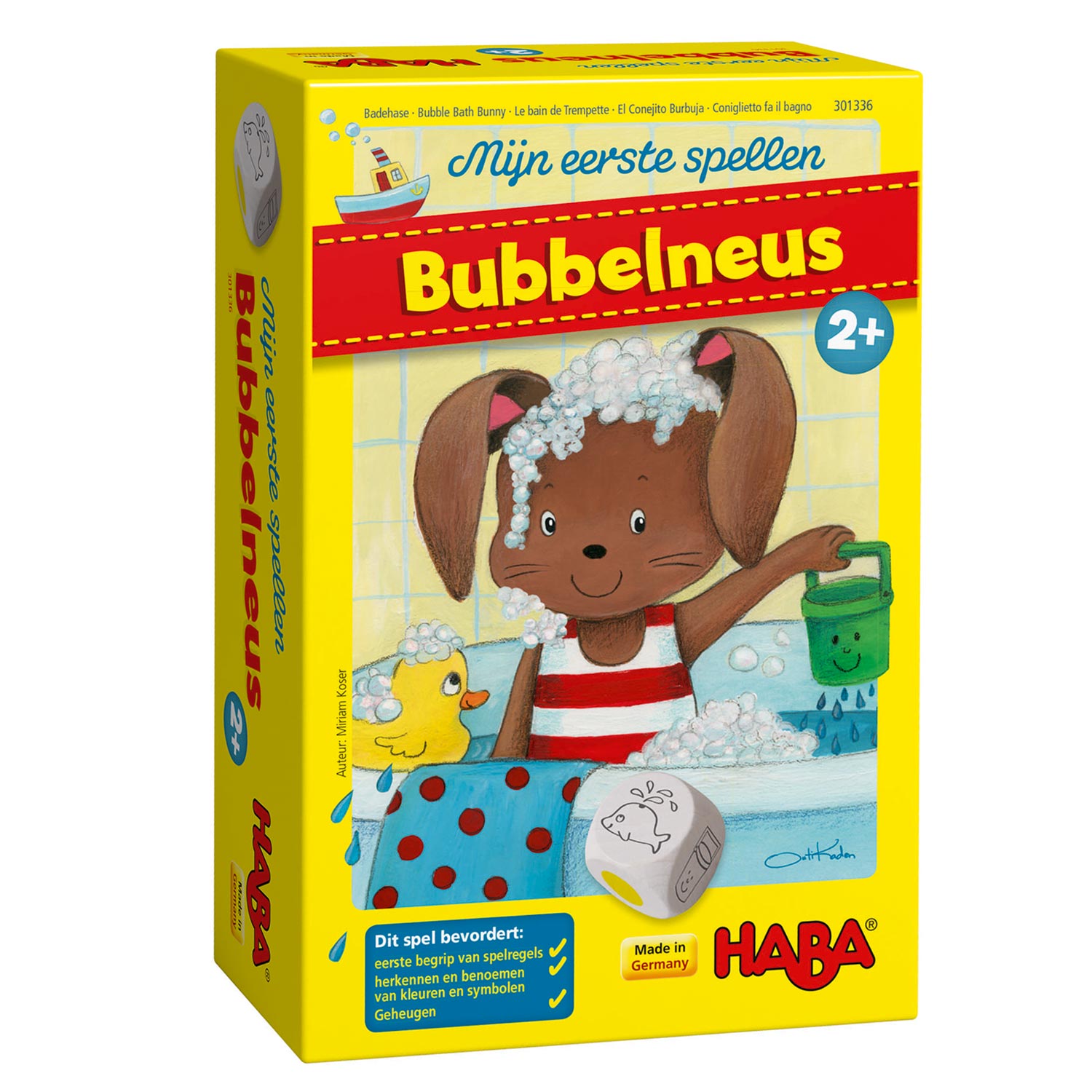 Spruit bovenstaand catalogus Haba Mijn Eerste Spellen - Bubbelneus ... | Lobbes Speelgoed België