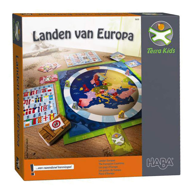 Haba Spel Terra Kids - De Landen van Europa