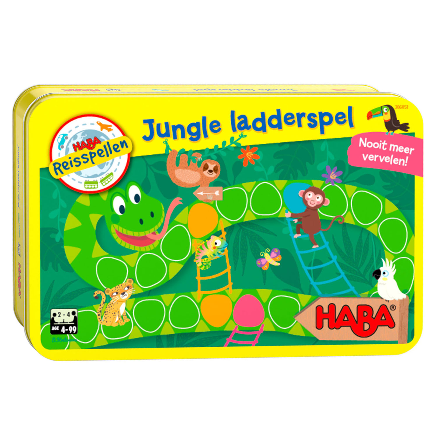 krassen Maan Missie Haba Reisspel - Jungle Ladderspel online kopen | Lobbes Speelgoed