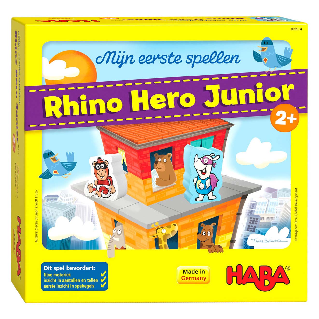 Haba Meine ersten Spiele – Rhino Hero Junior