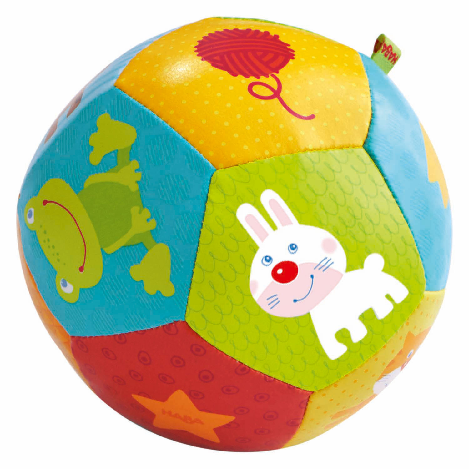 Haba Babybal Dierenvrienden, 10cm