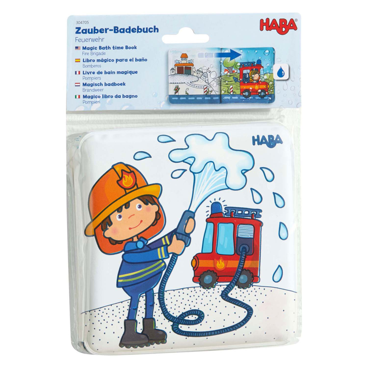 Haba Zauberbadebuch Feuerwehr