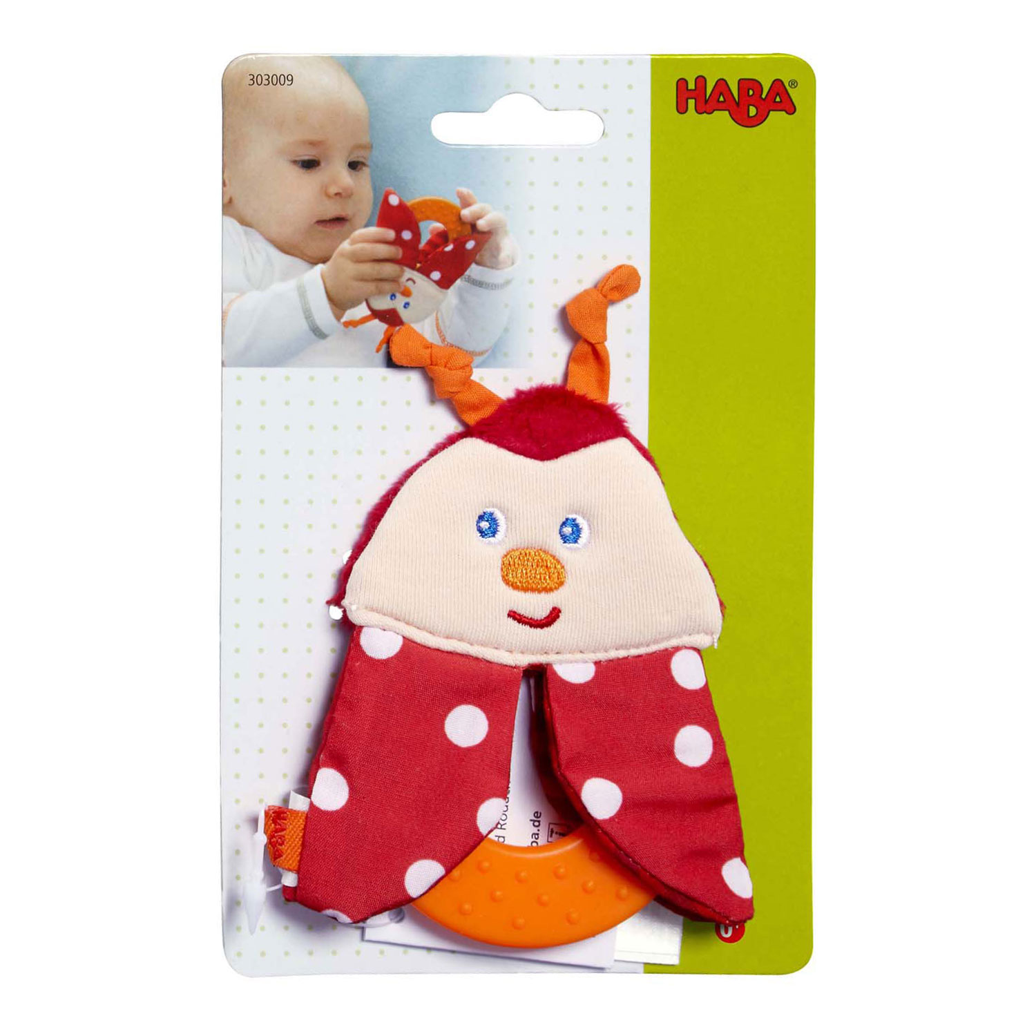 Haba Figurine mordante Coccinelle
